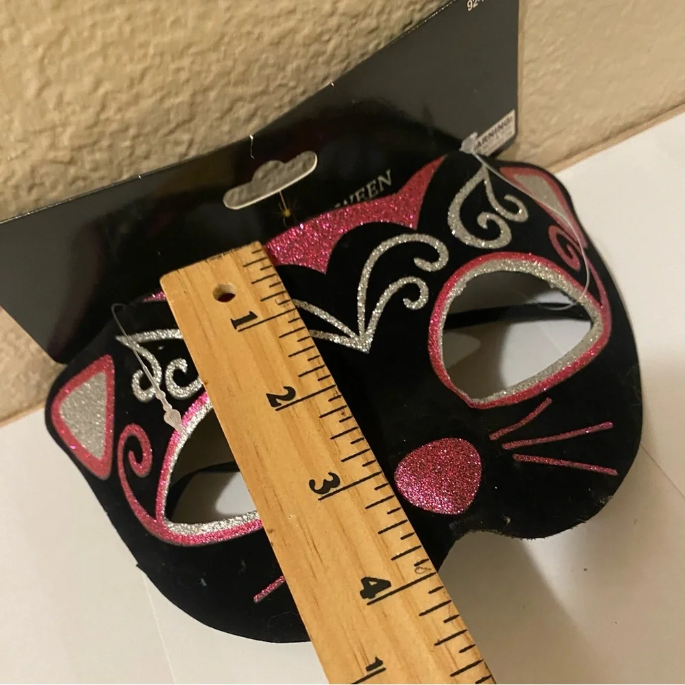 Cute Cat Kids Halloween Face Mask
